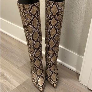 Steve Madden Snake Boots